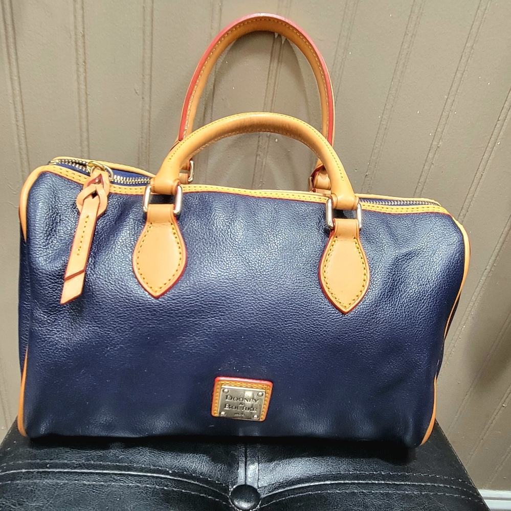 Brand New navy blue Dooney & Bourke Satchel